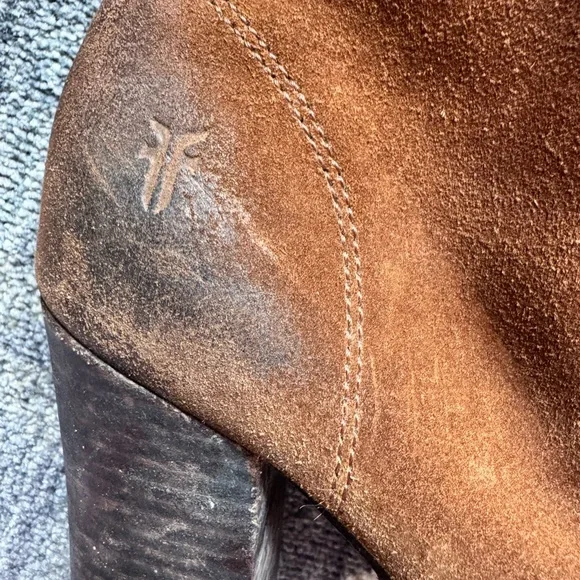 Frye Women’s Parker Brown Lace-Up Knee-High Moc Boots - Picture 4 of 16